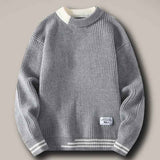 Harrison Two-Tone Knit Sweater